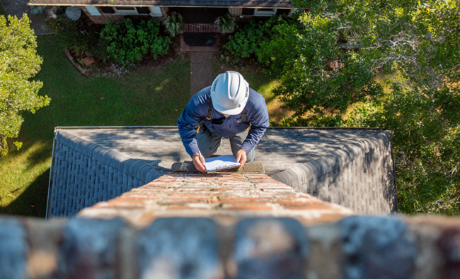 annual chimney inspections by certified professional