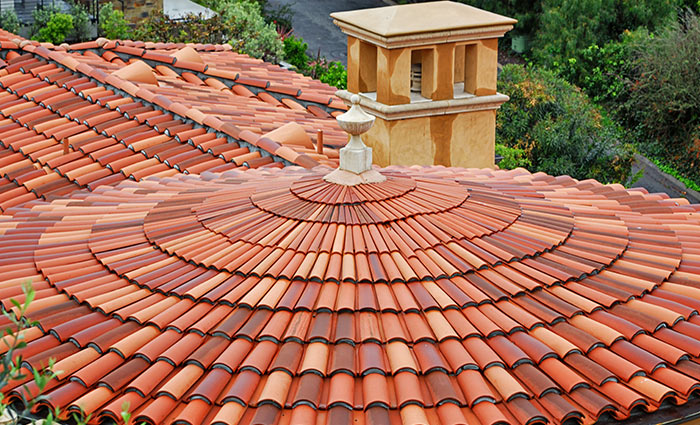clay tile roof visual appeal