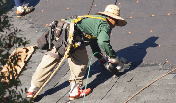 explaining what is composition roofing and its installation and maintenance process