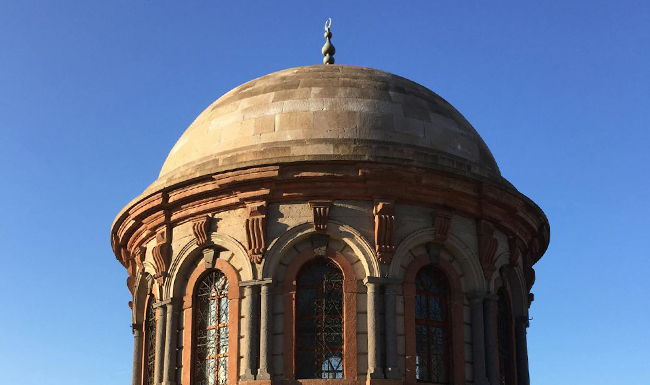 dome curved roof