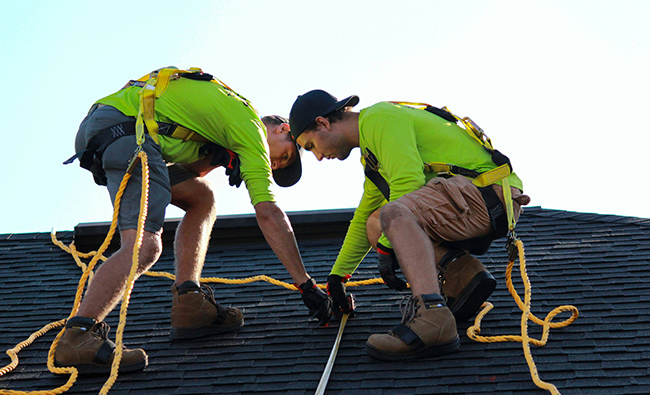 engage professional roofing contractors for roof maintenance