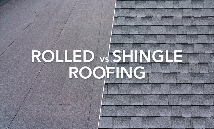 Rolled Roofing vs Shingles