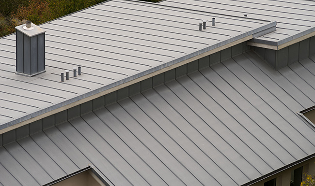 standing-seam metal roof